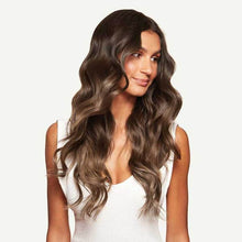Load image into Gallery viewer, 20" Classic Dark Ash Brown Balayage Clip-Ins - 20" (220g)
