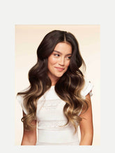 Load image into Gallery viewer, 20" Dark Brown Balayage Halo - 20" (180g)
