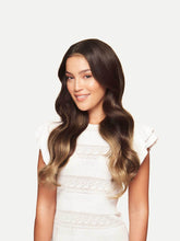 Load image into Gallery viewer, 20" Classic Dark Brown Balayage Clip-Ins - 20" (160g)
