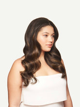 Load image into Gallery viewer, 16" Seamless Mocha Brown Balayage Volume Bundle - 16" (180g)
