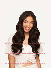 Load image into Gallery viewer, 24" Classic Mocha Brown Clip-Ins - 24" (240g)
