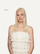 Load image into Gallery viewer, 16" Seamless Platinum Blonde Clip-Ins - 16" (140g)
