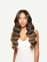 Load image into Gallery viewer, 20" Seamless Mocha Bronde Balayage Volume Bundle Clip-Ins - 20" (225g)
