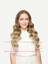 Load image into Gallery viewer, 16" Classic Natural Blonde Balayage Clip-Ins - 16" (140g)
