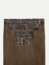 Load image into Gallery viewer, 20" Seamless Ash Brown Volume Bundle Clip-Ins - 20" (225g)
