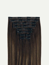 Load image into Gallery viewer, 20" Seamless Mocha Bronde Balayage Clip-Ins - 20" (180g)
