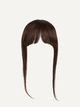 Load image into Gallery viewer, Chocolate Brown Clip-In Bangs
