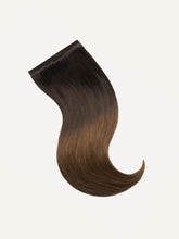 Load image into Gallery viewer, 20" Seamless Ombre Chestnut Volume Bundle Clip-Ins - 20" (225g)
