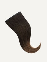 Load image into Gallery viewer, 20" Seamless Ombre Chestnut Volume Bundle Clip-Ins - 20" (225g)
