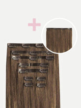 Load image into Gallery viewer, 16" Seamless Ash Brown Balayage Volume Bundle - 16" (180g)
