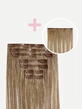 Load image into Gallery viewer, 16" Seamless Natural Blonde Balayage Volume Bundle - 16" (180g)
