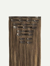 Load image into Gallery viewer, 20" Seamless Ash Brown Balayage Clip-Ins - 20" (180g)
