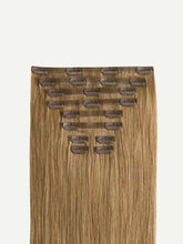 Load image into Gallery viewer, 20" Seamless Bronde Volume Bundle Clip-Ins - 20" (225g)
