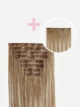 Load image into Gallery viewer, 20" Seamless Natural Blonde Balayage Volume Bundle Clip-Ins - 20" (225g)
