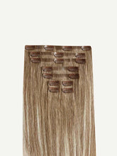 Load image into Gallery viewer, 16" Seamless Natural Blonde Balayage Clip-Ins - 16" (140g)
