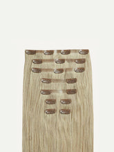 Load image into Gallery viewer, 16" Seamless Sandy Blonde Balayage Clip-Ins - 16" (140g)
