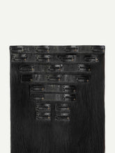 Load image into Gallery viewer, 20" Seamless Off Black Clip-Ins - 20" (180g)
