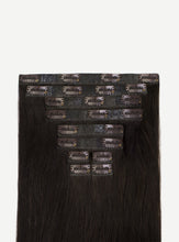 Load image into Gallery viewer, 20" Seamless Mocha Brown Volume Bundle Clip-Ins - 20" (225g)
