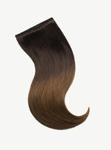 Load image into Gallery viewer, 20" Seamless Ombre Chestnut Volume Bundle Clip-Ins - 20" (225g)
