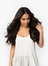 Load image into Gallery viewer, 20" Seamless Dark Brown Clip-Ins - 20" (180g)
